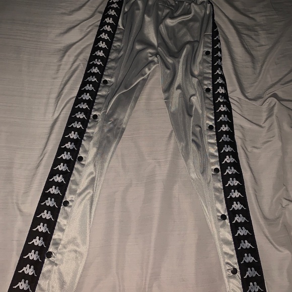 Grey Kappa Sweats - Picture 2 of 4